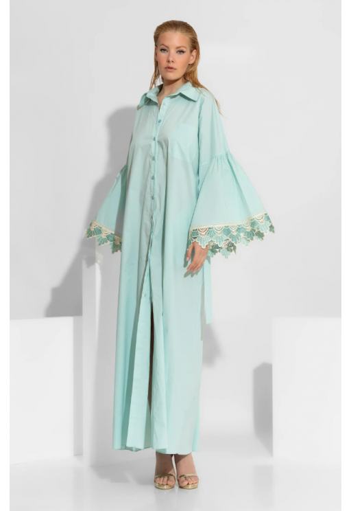 ΦΟΡΕΜΑ ΜΕΝΤΑ C-THROU DRESS HIBISCUS 2602005