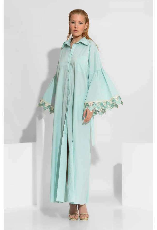 ΦΟΡΕΜΑ ΜΕΝΤΑ C-THROU DRESS HIBISCUS 2602005