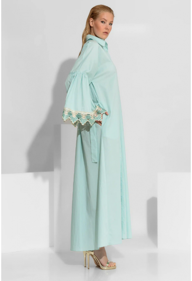 ΦΟΡΕΜΑ ΜΕΝΤΑ C-THROU DRESS HIBISCUS 2602005