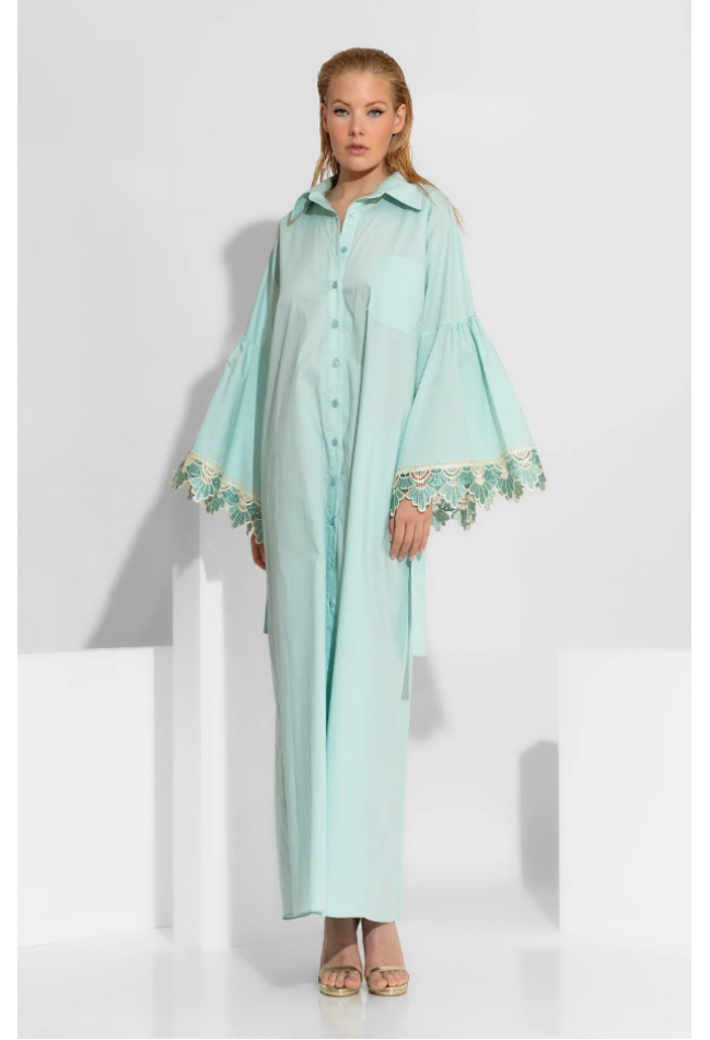 ΦΟΡΕΜΑ ΜΕΝΤΑ C-THROU DRESS HIBISCUS 2602005