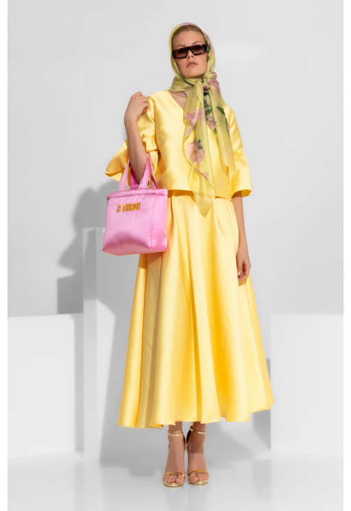 ΦΟΥΣΤΑ ΚΙΤΡΙΝΗ  T-THROU CAMELIA 2601005