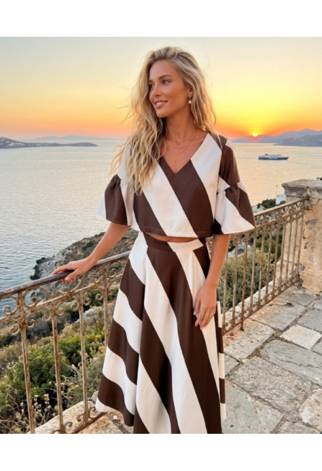 ΜΠΛΟΥΖΑ ΤΟΠ C-THROU  WATER LILY 2604015