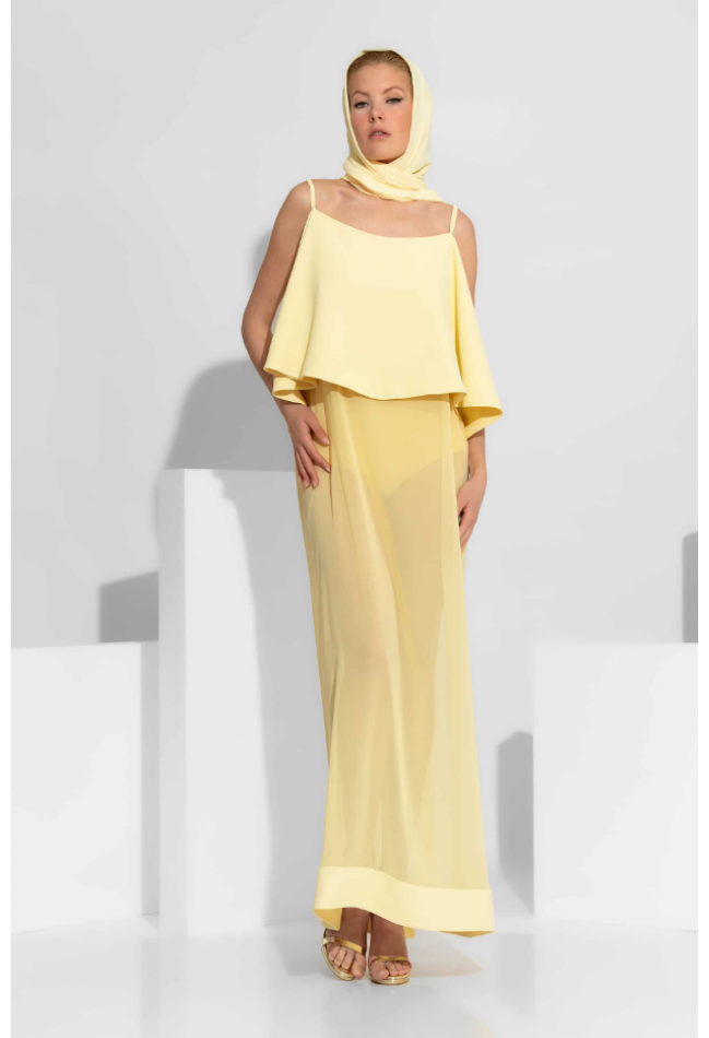 ΦΟΡΕΜΑ ΚΙΤΡΙΝΟ C-THROU ACACIA 2606016