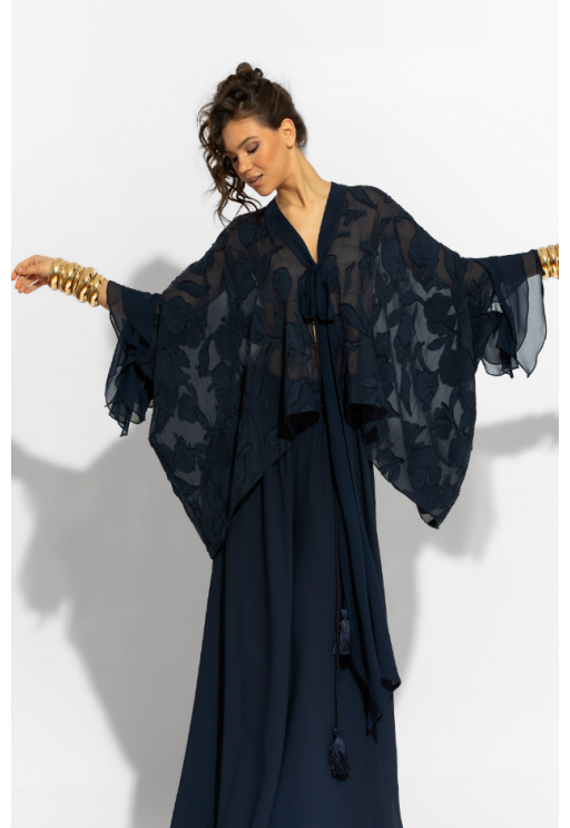 ΠΟΥΚΑΜΙΣΟ ΜΠΛΕ NEVY C-THROU  BREEZE TUNIC 260 9016