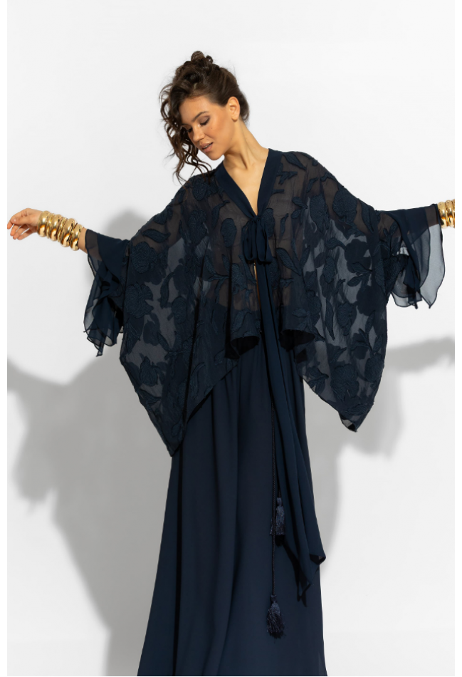 ΠΟΥΚΑΜΙΣΟ ΜΠΛΕ NEVY C-THROU  BREEZE TUNIC 260 9016