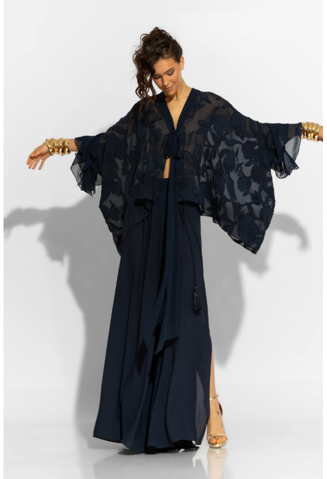 ΠΟΥΚΑΜΙΣΟ ΜΠΛΕ NEVY C-THROU  BREEZE TUNIC 260 9016