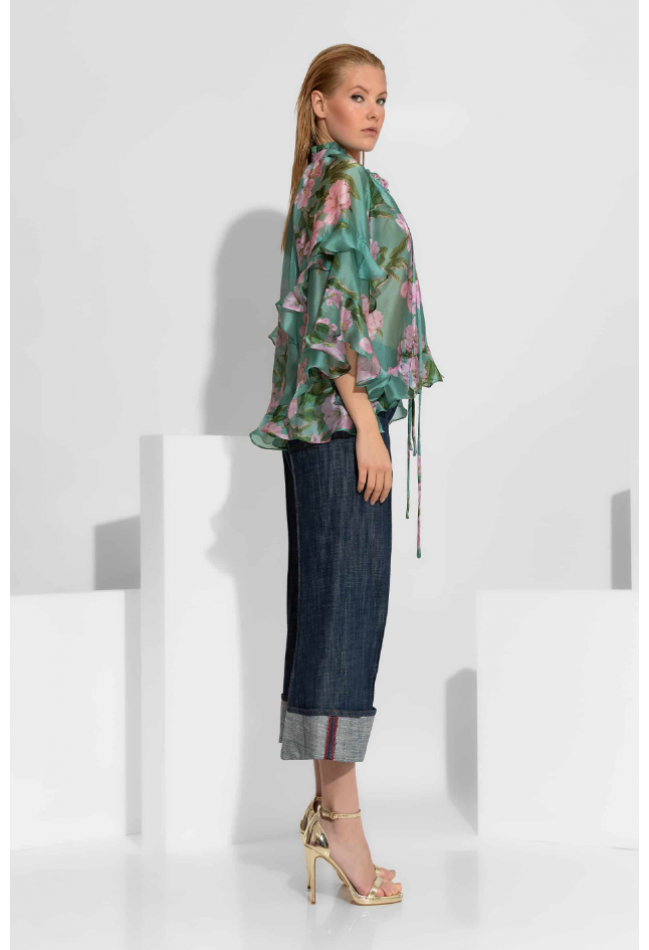 ΠΟΥΚΑΜΙΣΟ ΜΕΝΤΑ ΦΛΟΡΑΛ C-THROU  260 2008