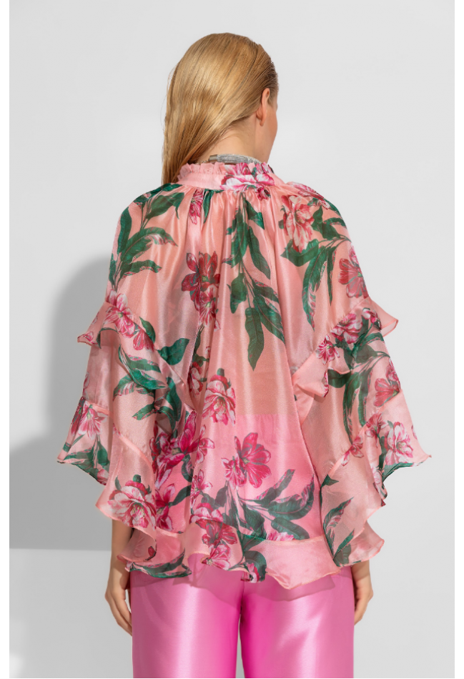 ΠΟΥΚΑΜΙΣΟ ΡΟΖ ΦΛΟΡΑΛ C-THROU  260 2008