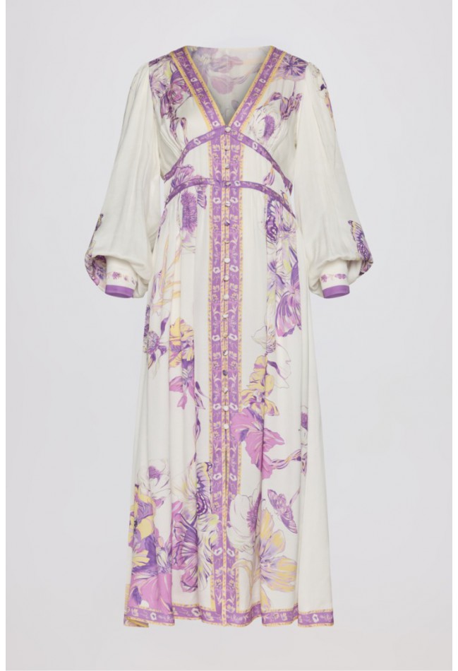 ΦΟΡΕΜΑ ΕΜΠΡΙΜΕ ΜΩΒ CIEL CONCEPT VASILIKI MIDI DRESS