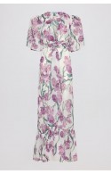 ΚΙΜΟΝΟ ΦΛΟΡΑΛ ΜΩΒ CIEL CONCEPT  TULIPA KIMONO