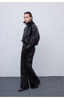 ΠΑΝΤΕΛΟΝΙ ΔΕΡΜΑΤΙΝΟ ΜΑΥΡΟ CIEL CONCEPT Leather Knots Pants Black