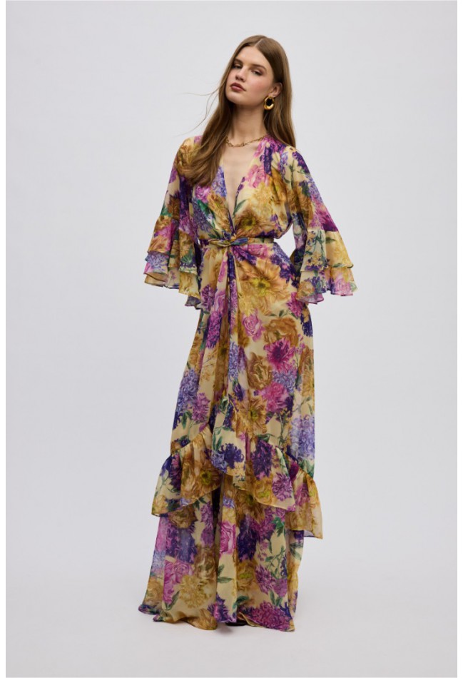 KIMONO FLORAL CIEL CONCEPT CAMILLE