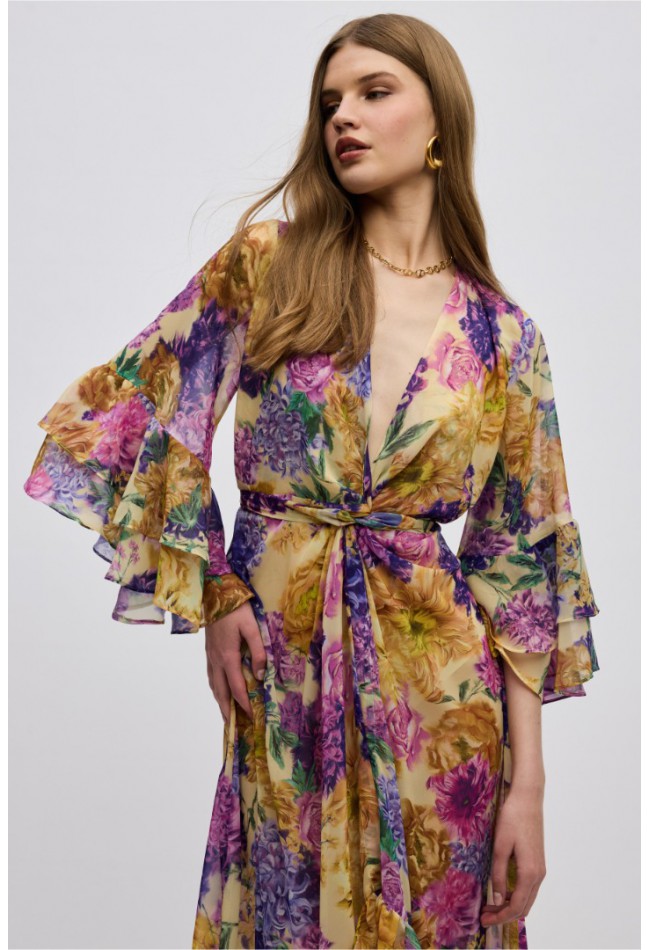 KIMONO FLORAL CIEL CONCEPT CAMILLE