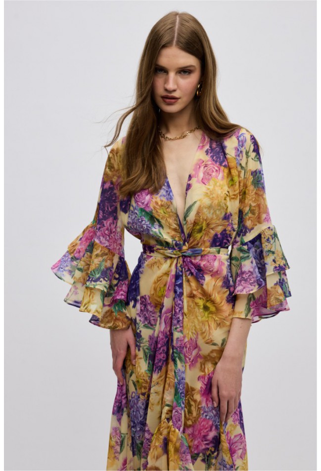 KIMONO FLORAL CIEL CONCEPT CAMILLE