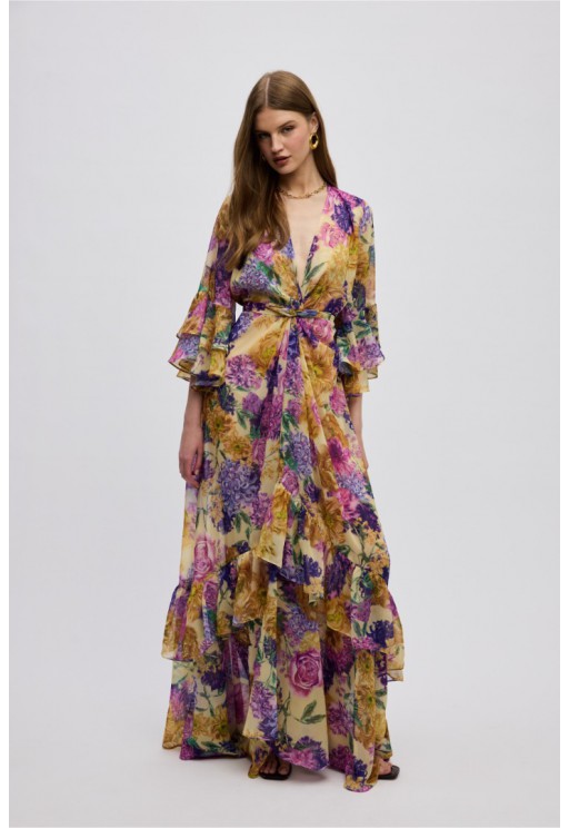 KIMONO FLORAL CIEL CONCEPT CAMILLE