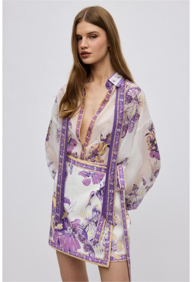 ΠΟΥΚΑΜΙΣΟ ΕΜΠΡΙΜΕ ΜΩΒ CIEL CONCEPT  VASILIKI SHIRT