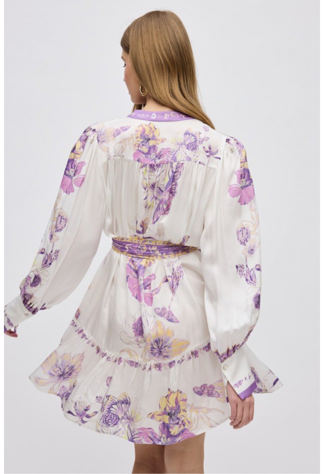 ΦΟΡΕΜΑ ΕΜΠΡΙΜΕ ΜΩΒ CIEL CONCEPT VASILIKI MINI DRESS