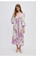 ΦΟΡΕΜΑ ΕΜΠΡΙΜΕ ΜΩΒ CIEL CONCEPT VASILIKI MIDI DRESS