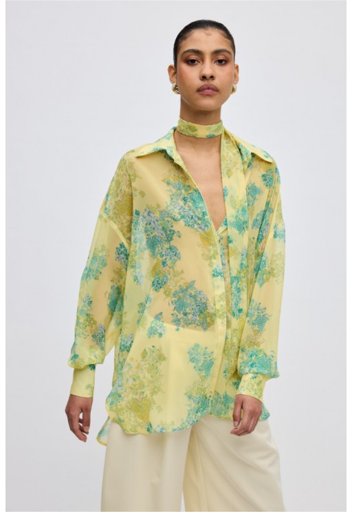 ΠΟΥΚΑΜΙΣΟ  ΕΜΠΡΙΜΕ LIME CIEL CONCEPT PETALS