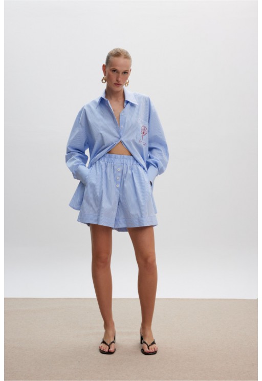 ΣΟΡΤΣ ΣΙΕΛ-ΡΙΓΑ CIEL CONCEPT La Vie En Ciel Ciel Stripes Mini Shorts