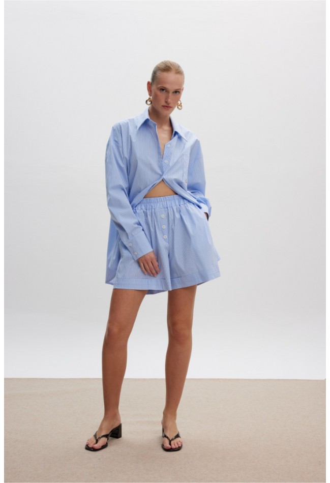 ΣΟΡΤΣ ΣΙΕΛ-ΡΙΓΑ CIEL CONCEPT La Vie En Ciel Ciel Stripes Mini Shorts