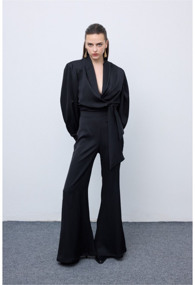 ΠΟΥΚΑΜΙΣΟ ΜΑΥΡΟ CIEL CONCEPT  Total Black Shirt