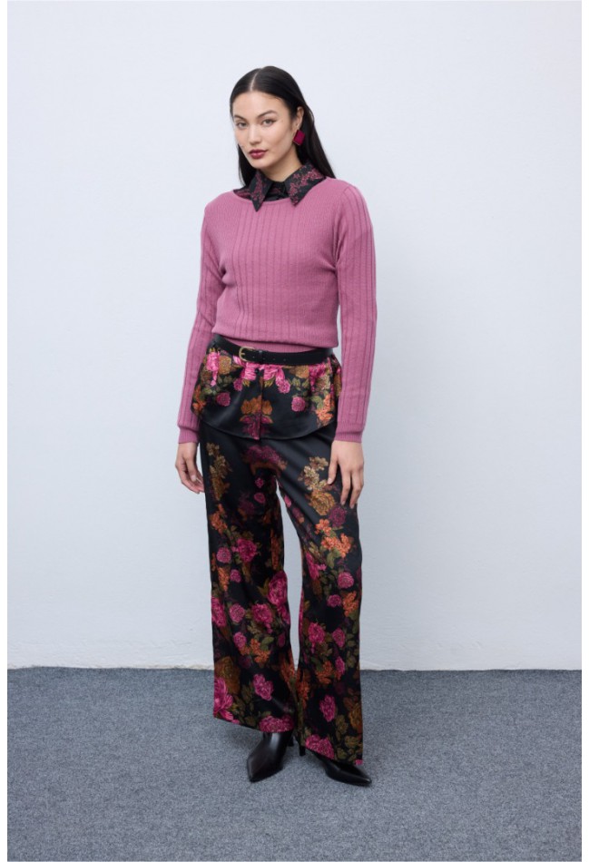 ΜΠΛΟΥΖΑ ΡΟΖ CIEL-CONCEPT  Stefani Knit Top Pink