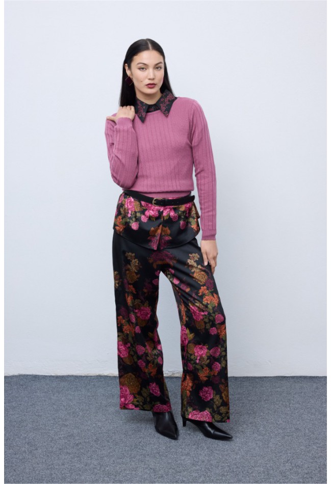 ΜΠΛΟΥΖΑ ΡΟΖ CIEL-CONCEPT  Stefani Knit Top Pink