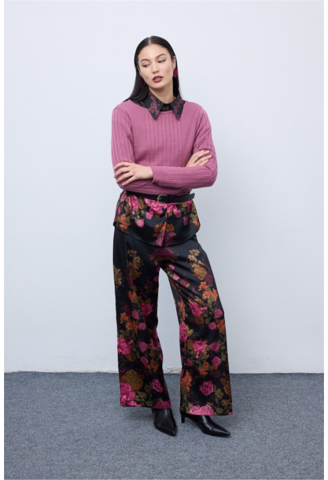 ΜΠΛΟΥΖΑ ΡΟΖ CIEL-CONCEPT  Stefani Knit Top Pink