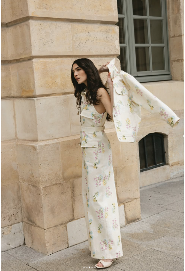 ΟΛΟΣΩΜΗ ΦΟΡΜΑ ΕΜΠΡΙΜΕ  ΙΒΟΥΑΡ CIEL CONCEPT BUTTER JUMPSUIT