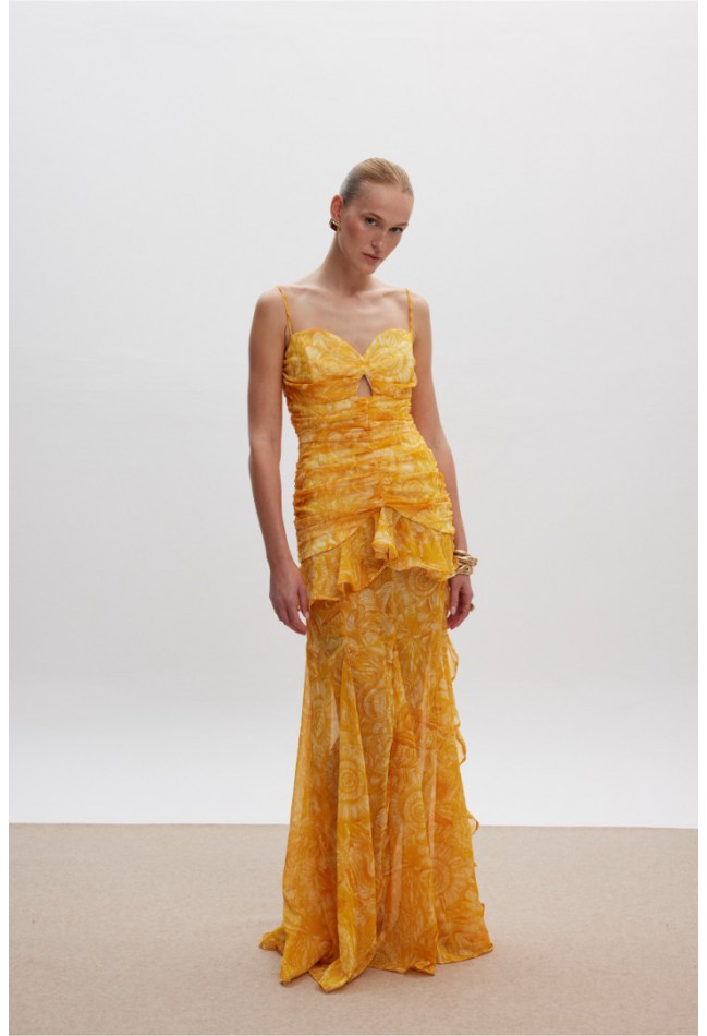 ΦΟΡΕΜΑ ΚΙΤΡΙΝΟ CIEL CONCEPT Sun Pearl Dress