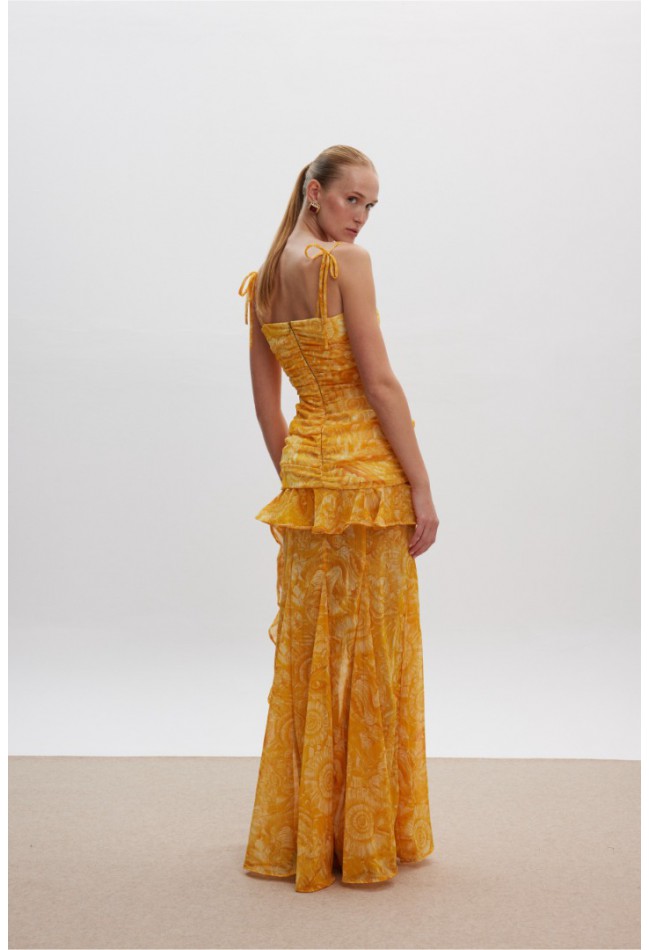 ΦΟΡΕΜΑ ΚΙΤΡΙΝΟ CIEL CONCEPT Sun Pearl Dress