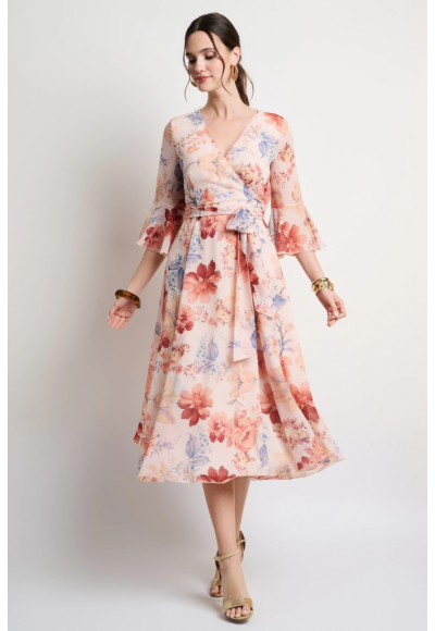 ΦΟΡΕΜΑ KIMONO ΦΛΟΡΑΛ  ΜΠΕΖ DESIREE 08.44095