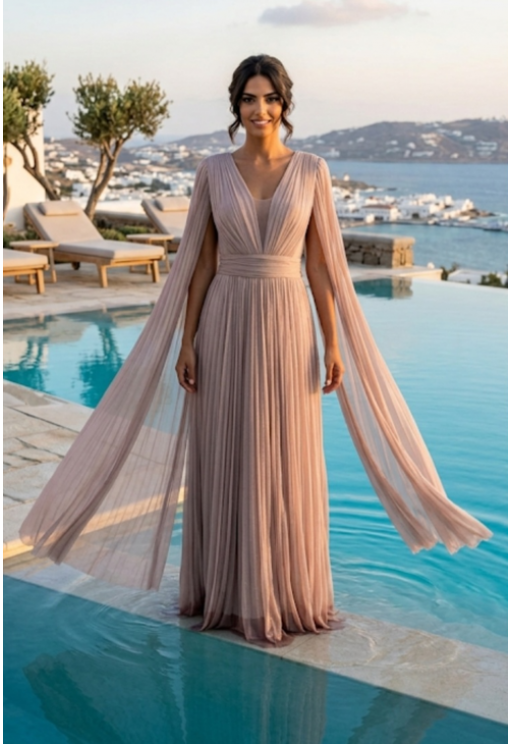 ΦΟΡΕΜΑ ΡΟΖ ΠΟΥΔΡΑΣ EMELY 37990