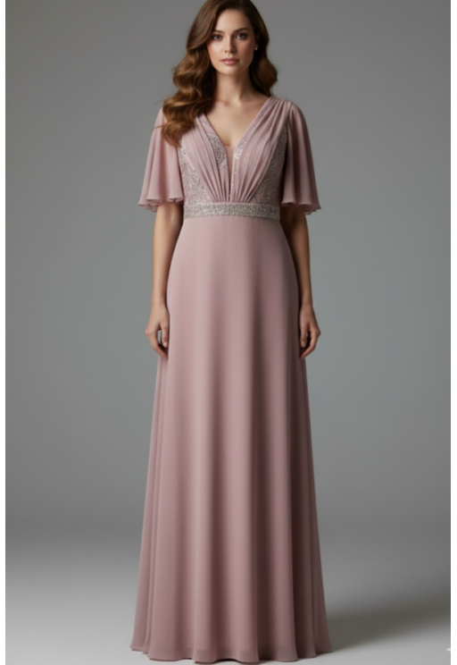 ΦΟΡΕΜΑ  ΡΟΖ ΠΟΥΔΡΑΣ GIOLTZOGLOY  25160