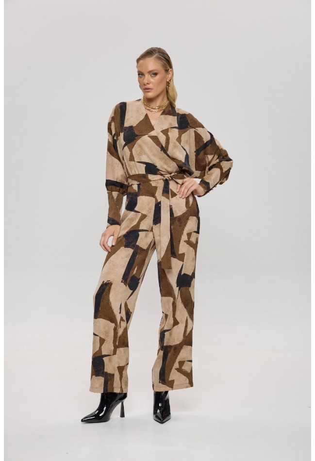 ΜΠΛΟΥΖΑ ΕΜΠΡΙΜΕ ΚΑΦΕ L.Q. FASHION 4011