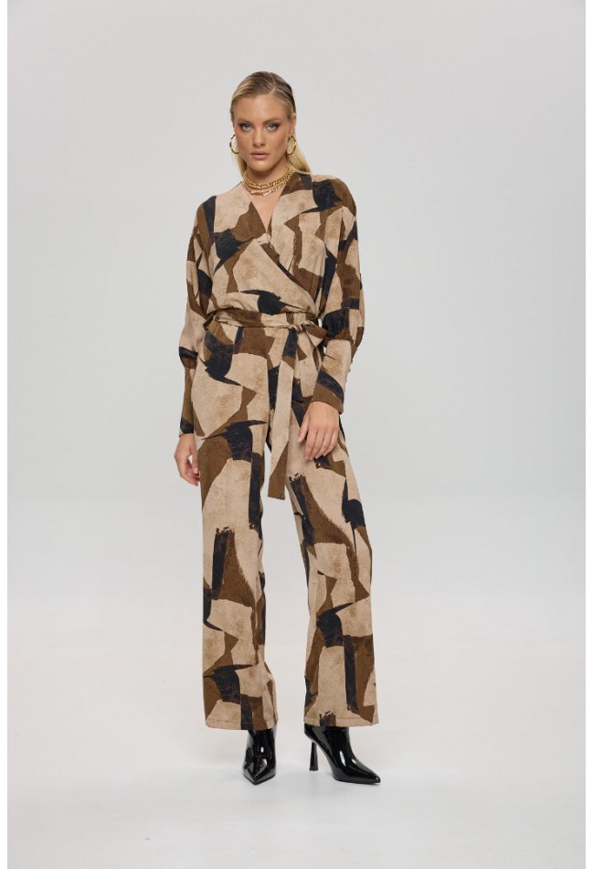 ΜΠΛΟΥΖΑ ΕΜΠΡΙΜΕ ΚΑΦΕ L.Q. FASHION 4011