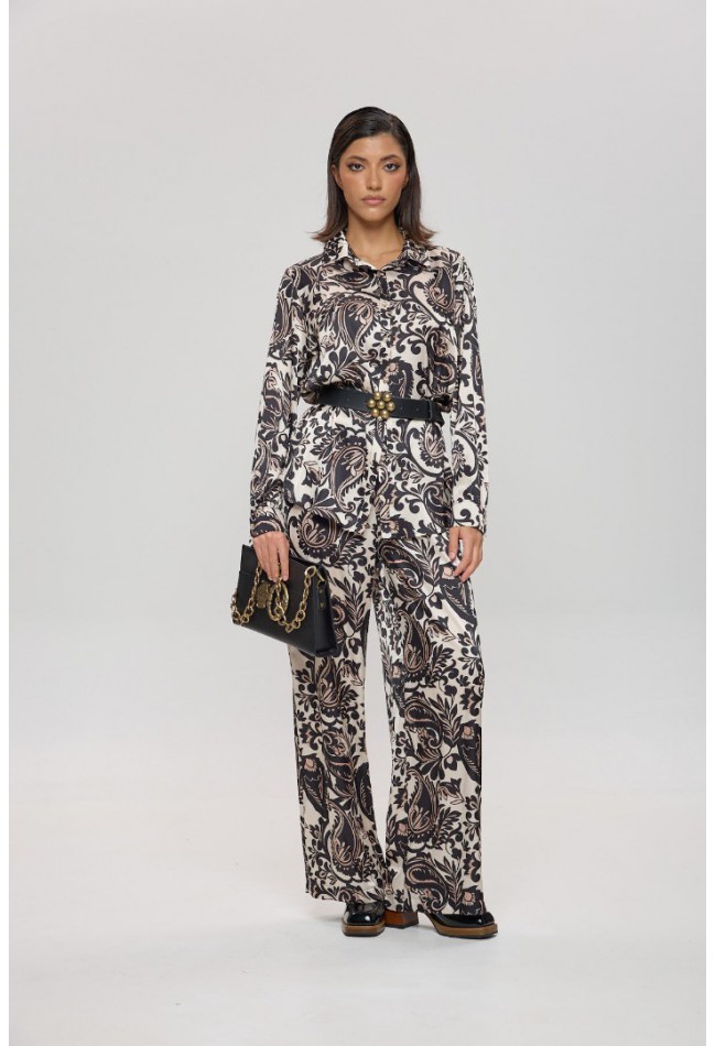 ΠΟΥΚΑΜΙΣΟ ΕΜΠΡΙΜΕ ΜΠΕΖ-ΜΑΥΡΟ L.Q. FASHION 4043