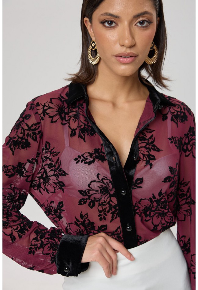 ΠΟΥΚΑΜΙΣΟ ΜΠΟΡΝΤΩ L.Q. FASHION 411