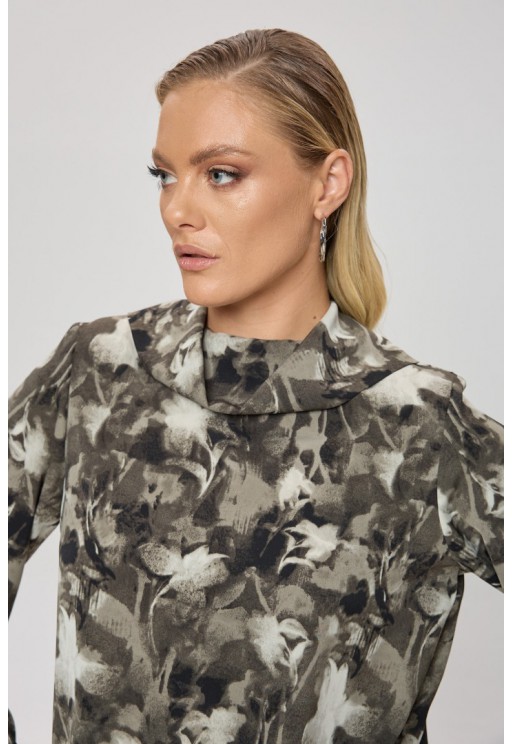 ΜΠΛΟΥΖΑ ΕΜΠΡΙΜΕ ΛΑΔΙ L.Q. FASHION 4009