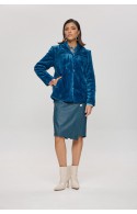 ΣΑΚΑΚΙ ΒΕΛΟΥΔΙΝΟ ΜΠΛΕ L.Q. FASHION  4045
