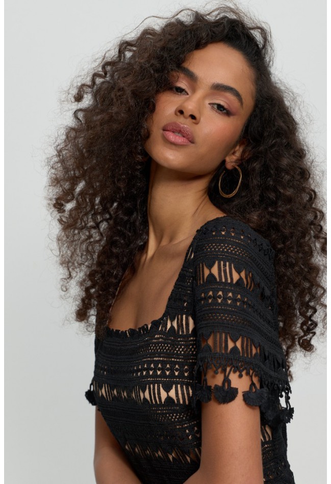 ΦΟΡΕΜΑ ΜΑΥΡΟ L.Q. FASHION  4213