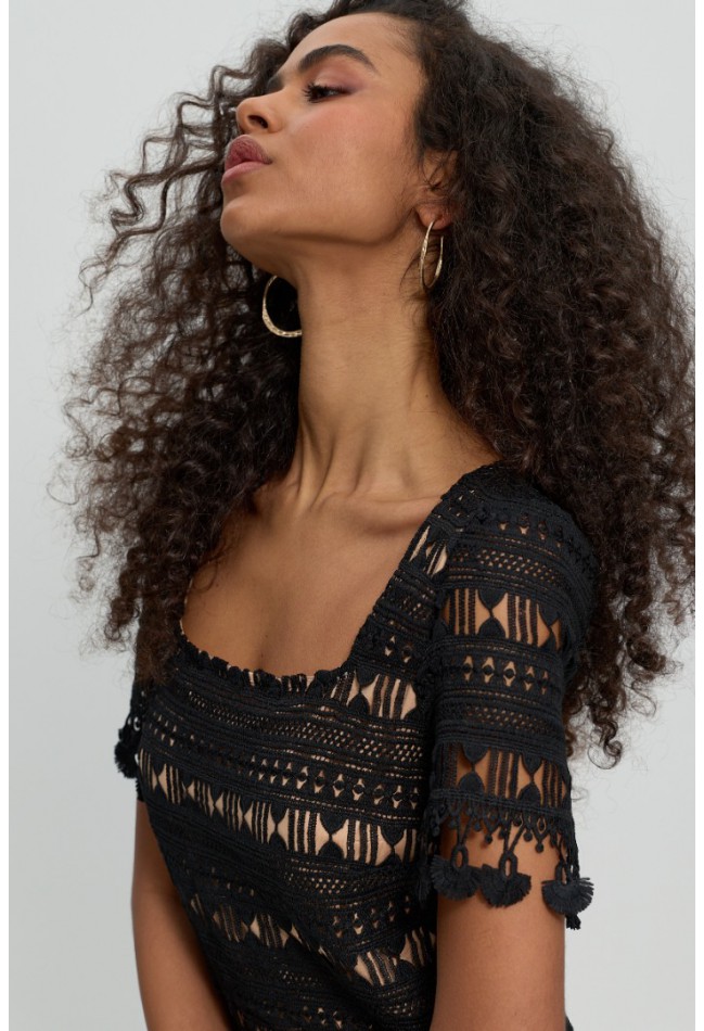 ΦΟΡΕΜΑ ΜΑΥΡΟ L.Q. FASHION  4213