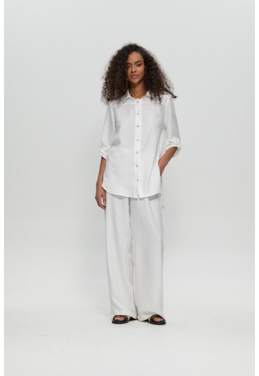 ΠΟΥΚΑΜΙΣΟ ΛΕΥΚΟ L.Q.FASHION 4310