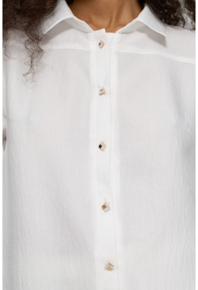 ΠΟΥΚΑΜΙΣΟ ΛΕΥΚΟ L.Q.FASHION 4310