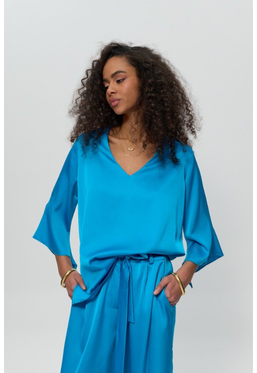 ΜΠΛΟΥΖΑ ΤΥΡΚΟΥΑΖ LQ, FASHION 4289