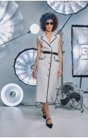 ΦΟΡΕΜΑ ΛΕΥΚΟ L.Q. FASHION 3041