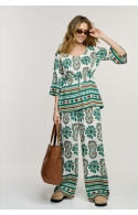 ΜΠΛΟΥΖΑ ΕΜΠΡΙΜΕ ΠΡΑΣΙΝΟ L.Q. FASHION 3068