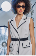ΦΟΡΕΜΑ ΛΕΥΚΟ L.Q. FASHION 3041