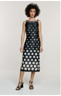 ΦΟΡΕΜΑ ΜΑΥΡΟ -ΛΕΥΚΟ  L.Q. FASHION 3122